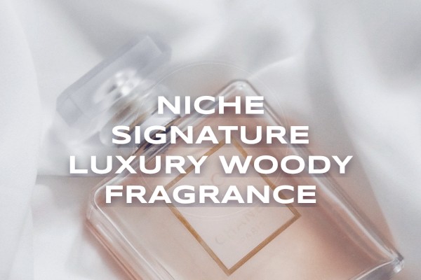 niche signature luxury woody fragrance